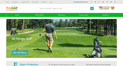 Desktop Screenshot of progolfcoaches.com